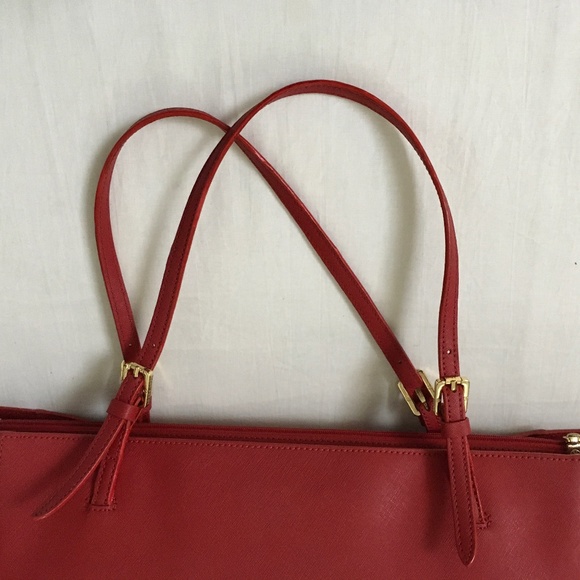 TORY BURCH Large York Tote Red - Picture 4 of 12